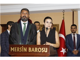 YEŞİLBOĞAZ: “AVUKATLARIN MÜCADELELERİ YASALARLA ENGELLENMEYE ÇALIŞILIYOR”
