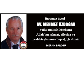 VEFAT VE BAŞSAĞLIĞI