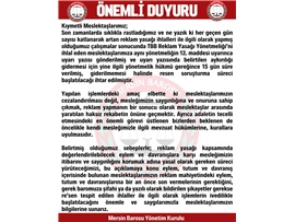 REKLAM YASAĞI HAKKINDA