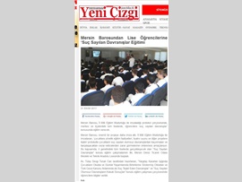 BASINDA BAROMUZ (Mersin Barosu'ndan Lise Öğrencilerine 'Suç Sayılan Davranışlar' Eğitimi) 21.10.2017