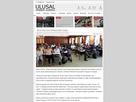 BASINDA BAROMUZ (Bilirkişilik Temel Eğitim Programı Başladı)