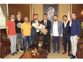 MARDİNLİ GİRİŞİMCİ İŞ İNSANLARI DERNEĞİ’NDEN BAROMUZA ZİYARET