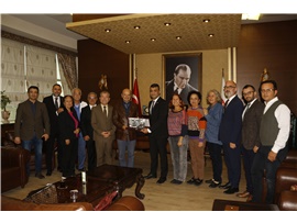 ATATÜRKÇÜ DÜŞÜNCE DERNEĞİ MERSİN ŞUBE YÖNETİMİNDEN ZİYARET