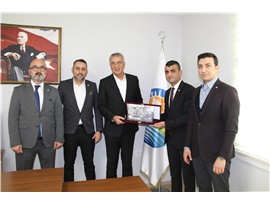 MEZİTLİ BELEDİYE BAŞKANI NEŞET TARHAN’A ZİYARET