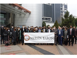 ÖHD MERSİN ŞUBESİ ÜYESİ AVUKATLARA YAPILAN POLİS MÜDAHALESİNİ KABUL ETMİYORUZ
