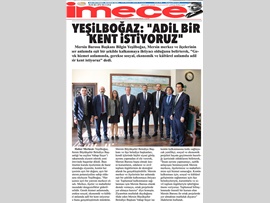 BASINDA BAROMUZ (Mersin Büyükşehir Belediye Başkanı Vahap Seçer'e Ziyaret)