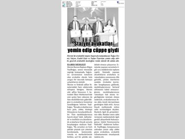 BASINDA BAROMUZ (Yeşilboğaz: "Hukuksuzluk Girdabına Girmeyeceğiz")