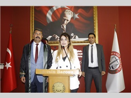 MERSİ BAROSU TURHAL VE HALFETİ’DEKİ İŞKENCEYE EL ATTI