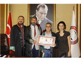 2 STAJYER AVUKATIMIZ YEMİN EDİP CÜBBE GİYDİ