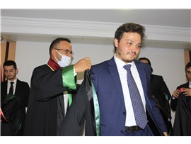 25 STAJYER AVUKATIMIZ CÜBBE GİYME HAYALİNE KAVUŞTU