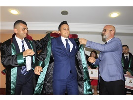 25 STAJYER AVUKATIMIZ CÜBBE GİYME HAYALİNE KAVUŞTU