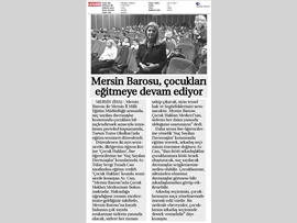 BASINDA BAROMUZ (Baromuz, 20 Kasım Dünya Çocuk Hakları Günü nedeniyle ‘Çocuk Hakları ve Suç Sayılan Davranışlar’ konulu eğitim semineri düzenledi.) 22.11.2017