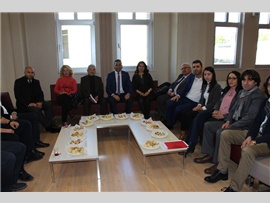 Başkanımız, Silifke'de Resim Sergisi Açılışına Katıldı