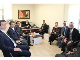 BARO YÖNETİMİNDEN, BAM HUKUK DAİRELERİNE ZİYARET