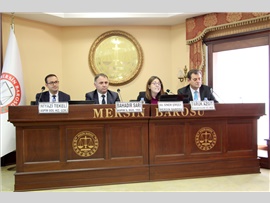 MERSİN BAROSU TARAFINDAN KORUYUCU AİLE TANITIM SEMİNERİ DÜZENLENDİ
