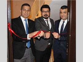 Baro Başkanımız Av.Suat ŞAHİN'in Ofis açılışına Katıldı.