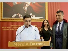 BAŞKAN VEKİLİMİZ AV. GAZİ ÖZDEMİR: “AVUKATLAR HAK VE ADALETİN GÜVENCESİDİR”