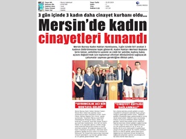 BASINDA BAROMUZ (Diyarbakır Barosu Üyesi Kadın Avukatın Öldürülmesi ile İlgili Basın Açıklaması)