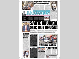 BASINDA BAROMUZ (Mersin Barosu'ndan Sahte Avukat İçin Suç Duyurusu)