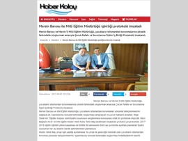 BASINDA BARO (İl Milli Eğitim Müdürlüğü ile Protokol İmzalandı) 23.08.2017