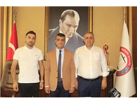MERSİN HALCİLER DERNEĞİ’NDEN, BAŞKANIMIZ ÖZDEMİR’E ZİYARET