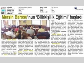 BASINDA BAROMUZ (Bilirkişilik Temel Eğitim Programı Başladı)