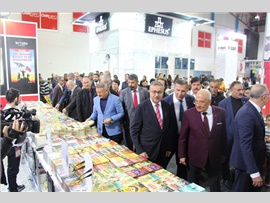 BARO BAŞKANIMIZ AV. BİLGİN YEŞİLBOĞAZ KİTAP FUARI’NIN AÇILIŞINA KATILDI