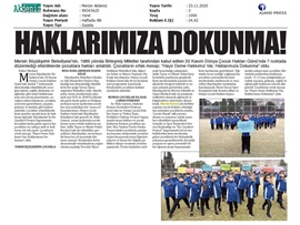 BASINDA BAROMUZ (Başkanımız Yeşilboğaz, Ahmet Yeşil Sanat Galerisi'nin açılışına katıldı)