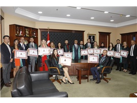 18 STAJYER AVUKATIMIZ AVUKATLIK RUHSATNAMELERİNİ ALDI