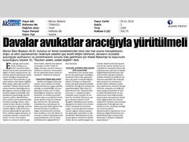 BASINDA BAROMUZ (Baro Bşk. Er: "Geç Gelen  Adalet, Adalet Değildir")