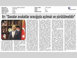 BASINDA BAROMUZ (Baro Bşk. Er: "Geç Gelen  Adalet, Adalet Değildir")