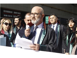 TEHLİKEDEKİ AVUKATLAR GÜNÜ NEDENİYLE BASIN AÇIKLAMASI YAPILDI