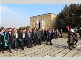 MERSİN BAROSU MİLLİ BİRLİK VE BERABERLİK İÇİN ANKARA’DA
