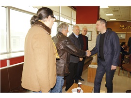 TBB BAŞKANIMIZ AV. R. ERİNÇ SAĞKAN, BAROMUZU VE DEPREMZEDE AVUKATLARIMIZI ZİYARET ETTİ