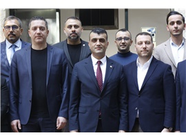 TBB BAŞKANIMIZ AV. R. ERİNÇ SAĞKAN, BAROMUZU VE DEPREMZEDE AVUKATLARIMIZI ZİYARET ETTİ