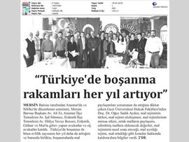 BASINDA BAROMUZ (Boşanma ve Mal Rejimleri Semineri)