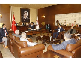 BÜYÜK BİRLİK PARTİSİ'NDEN ZİYARET