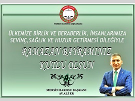 RAMAZAN BAYRAMINIZ KUTLU OLSUN...