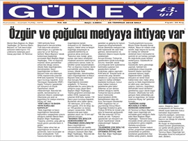 BASINDA BAROMUZ (Yeşilboğaz: "Türkiye, Gazeteciler İçin Dünyanın En Büyük Hapishanesi")