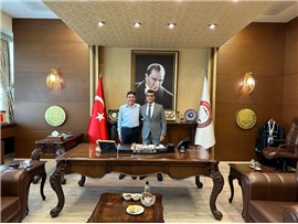 MERSİN MİİLETVEKİLİMİZDEN BAROMUZA ZİYARET