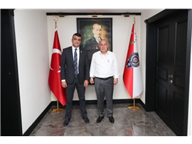 BARO BAŞKANIMIZ ÖZDEMİR’DEN MERSİN İL EMNİYET MÜDÜRÜ ASLAN’A ZİYARET