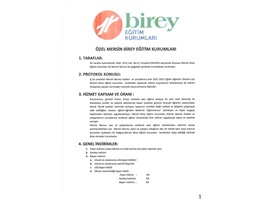 ÖZEL MERSİN BİREY EĞİTİM KURUMLARINDAN, BAROMUZ ÜYELERİNE %35 İNDİRİM