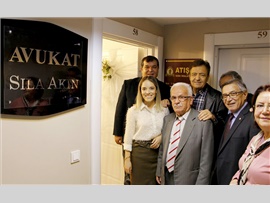 AV. SILA AKIN AVUKATLIK OFİSİNİ AÇTI
