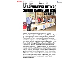 Kadın Hakları Merkezimiz, kadınlar için kermes düzenledi