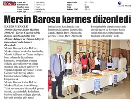 Kadın Hakları Merkezimiz, kadınlar için kermes düzenledi