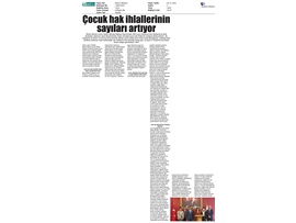 Dünya Çocuk Hakları Günü basın açıklaması