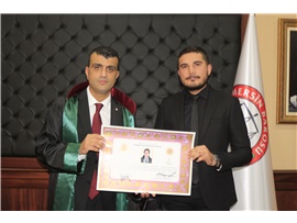 15 STAJYER AVUKATIMIZ CÜBBE GİYİP AVUKAT OLDU