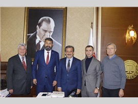 MERSİN GAZETECİLER CEMİYETİ’NDEN BARO BAŞKANIMIZA ZİYARET
