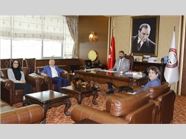 AKP MERSİN MİLLETVEKİLİ HACI ÖZKAN’DAN, BARO BAŞKANIMIZA ZİYARET