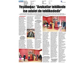 Tehlikedeki Avukatlar Günü Basın Açıklaması